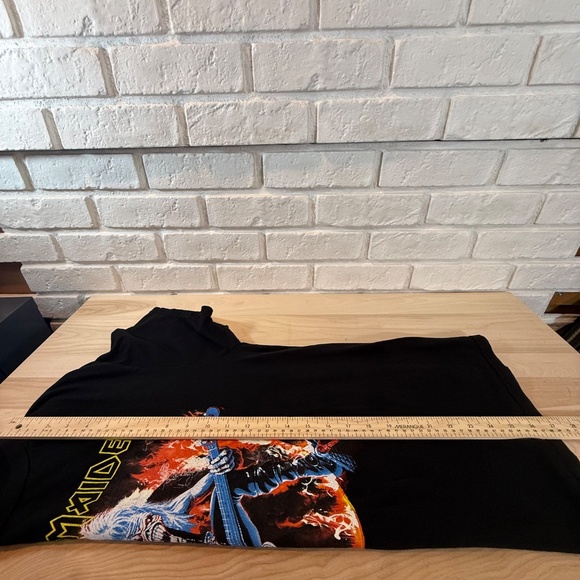 IRON MAIDEN A Real Live One Fiery Guitar Eddie Short Sleeve T-Shirt Adult Large - Picture 6 of 7